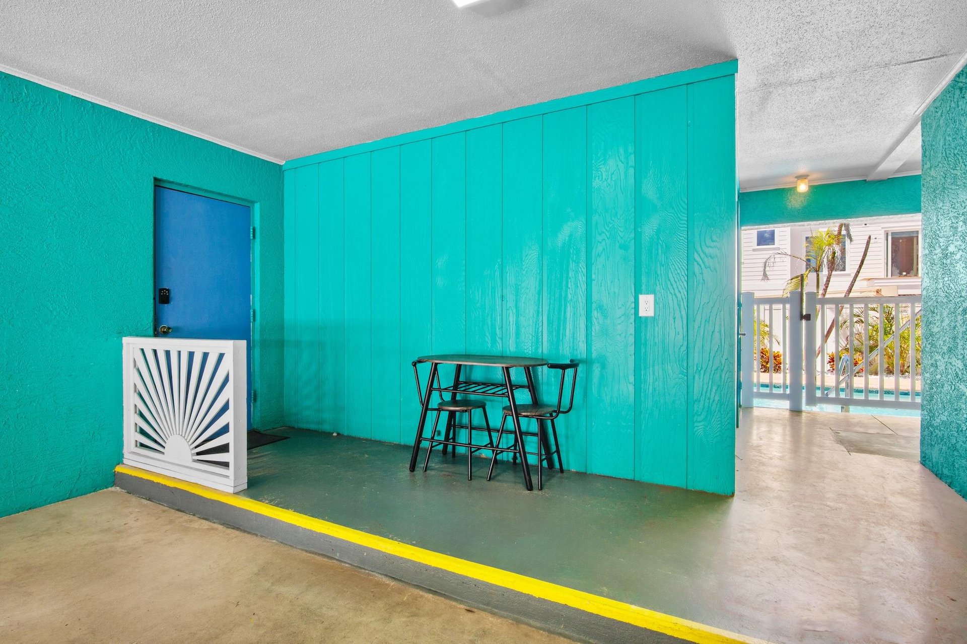 Comfortable seating under the sun