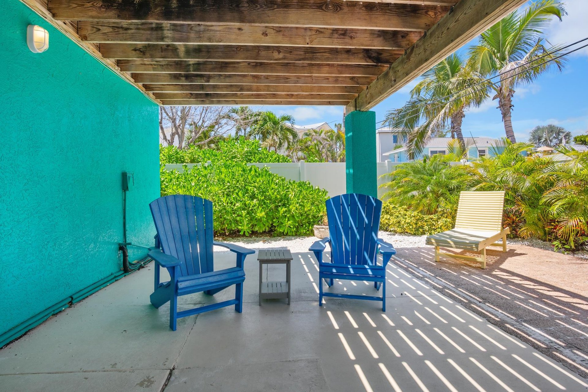 Cozy lounge with coastal breeze