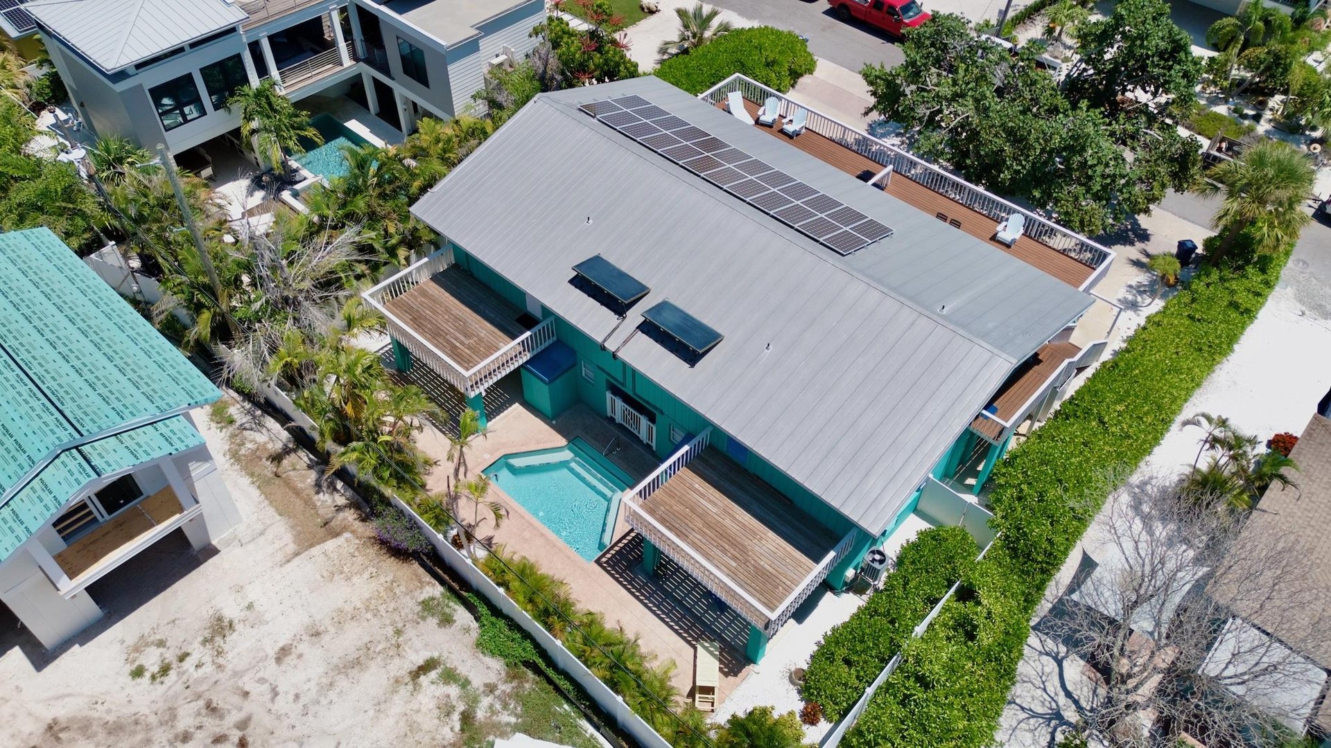 Relaxing pool at the property