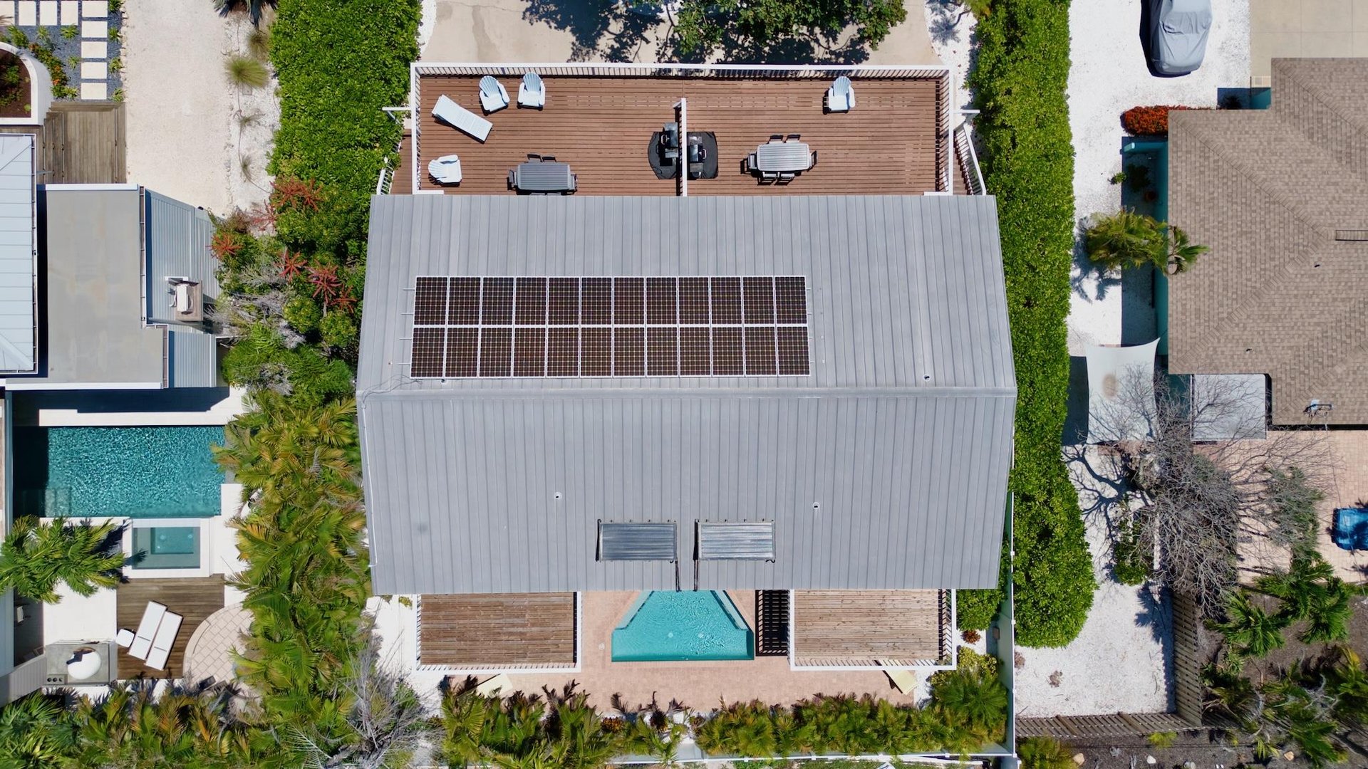 Relaxing pool at the property