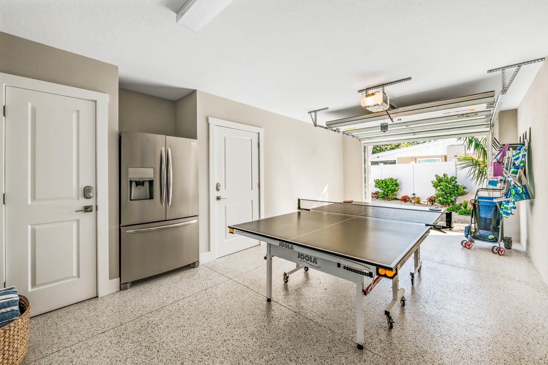 Game Room with Ping Pong