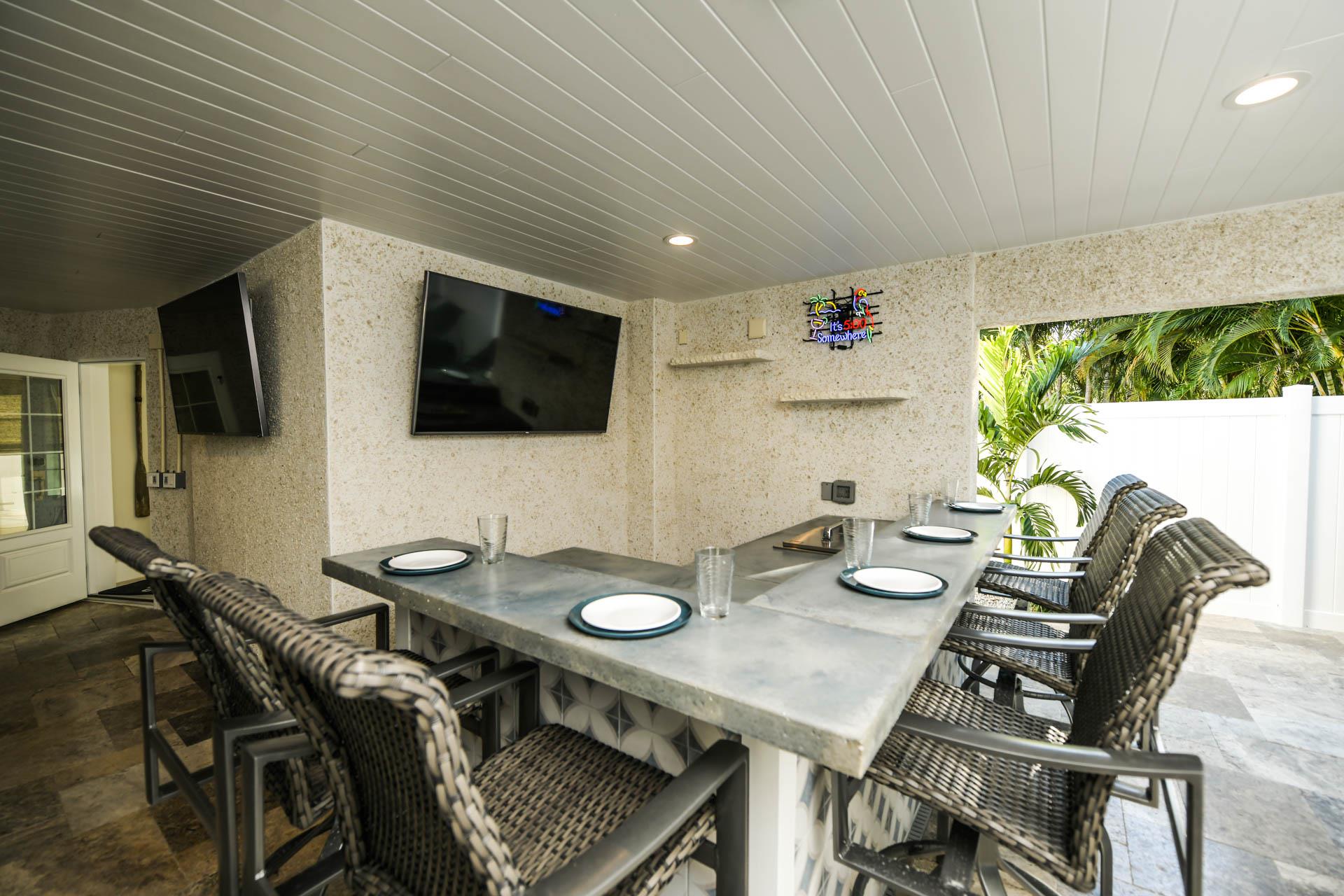 Backyard Bar Seating