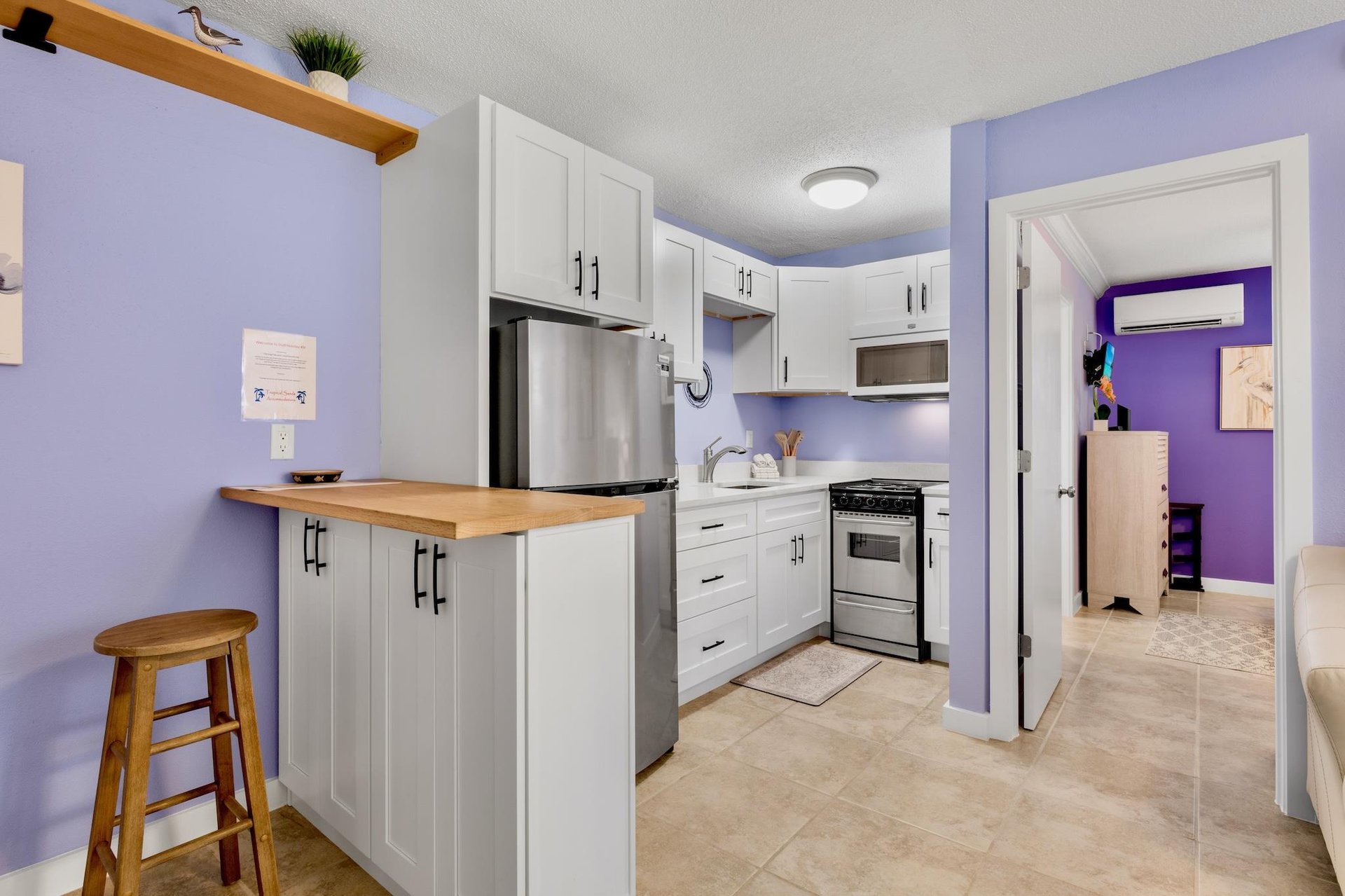 Fully equipped kitchen