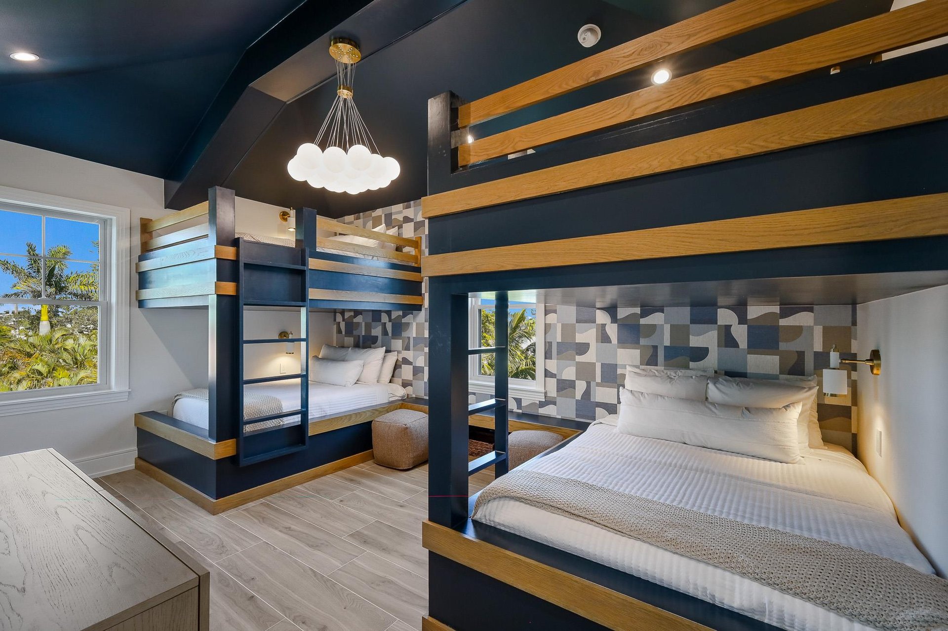 Tenth Bedroom  Two Queen Bunks