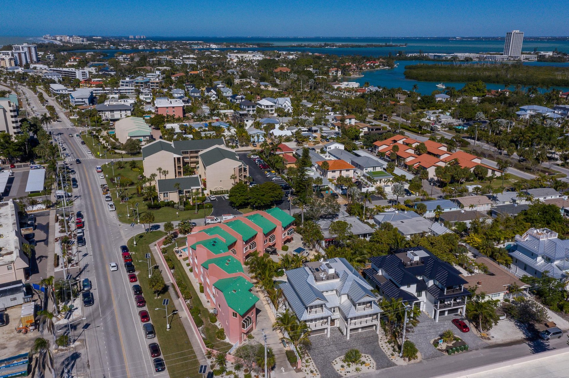 Aerial View  Big Kahuna by Lido Key Vacations
