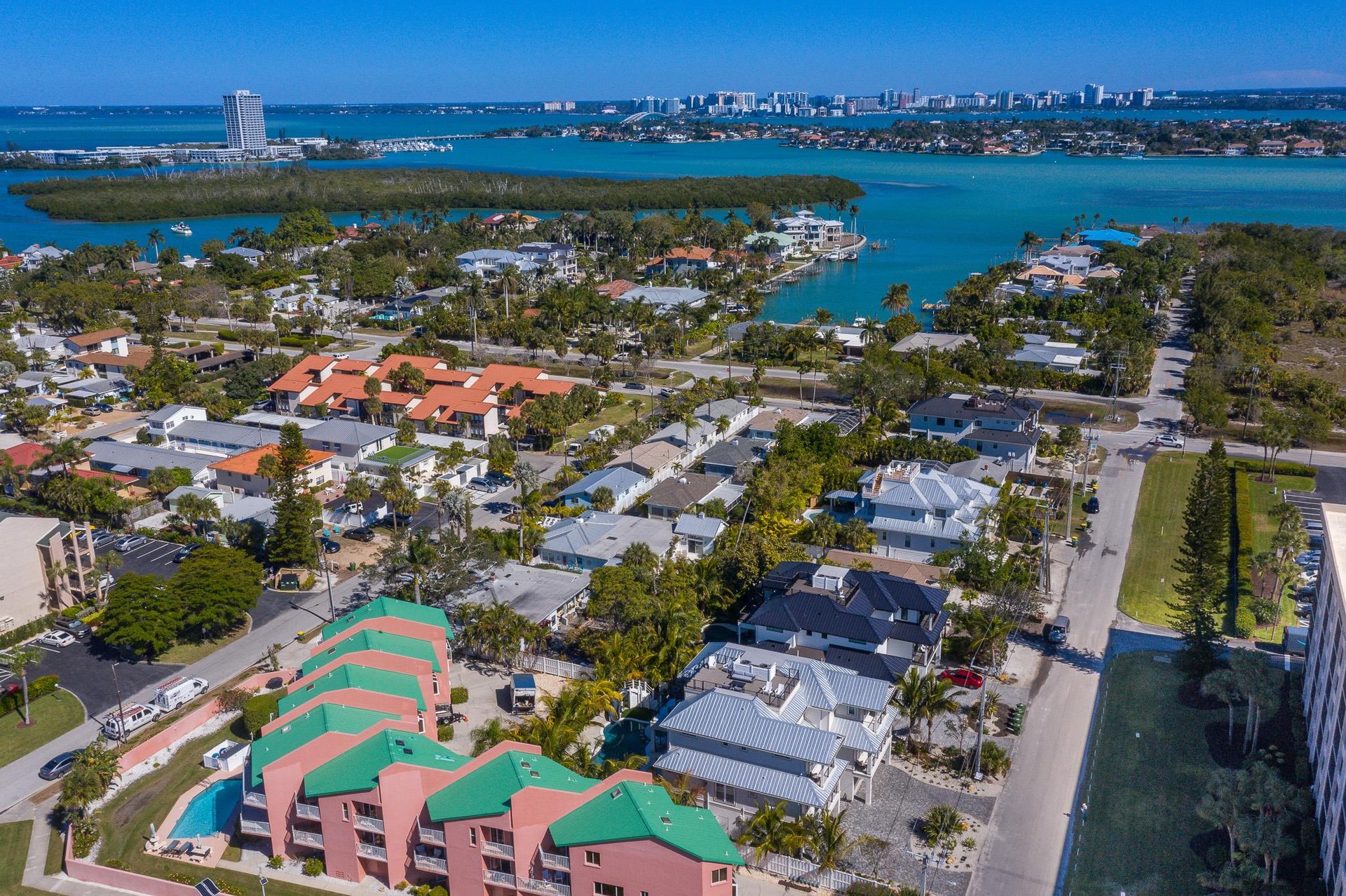 Aerial View  Big Kahuna by Lido Key Vacations