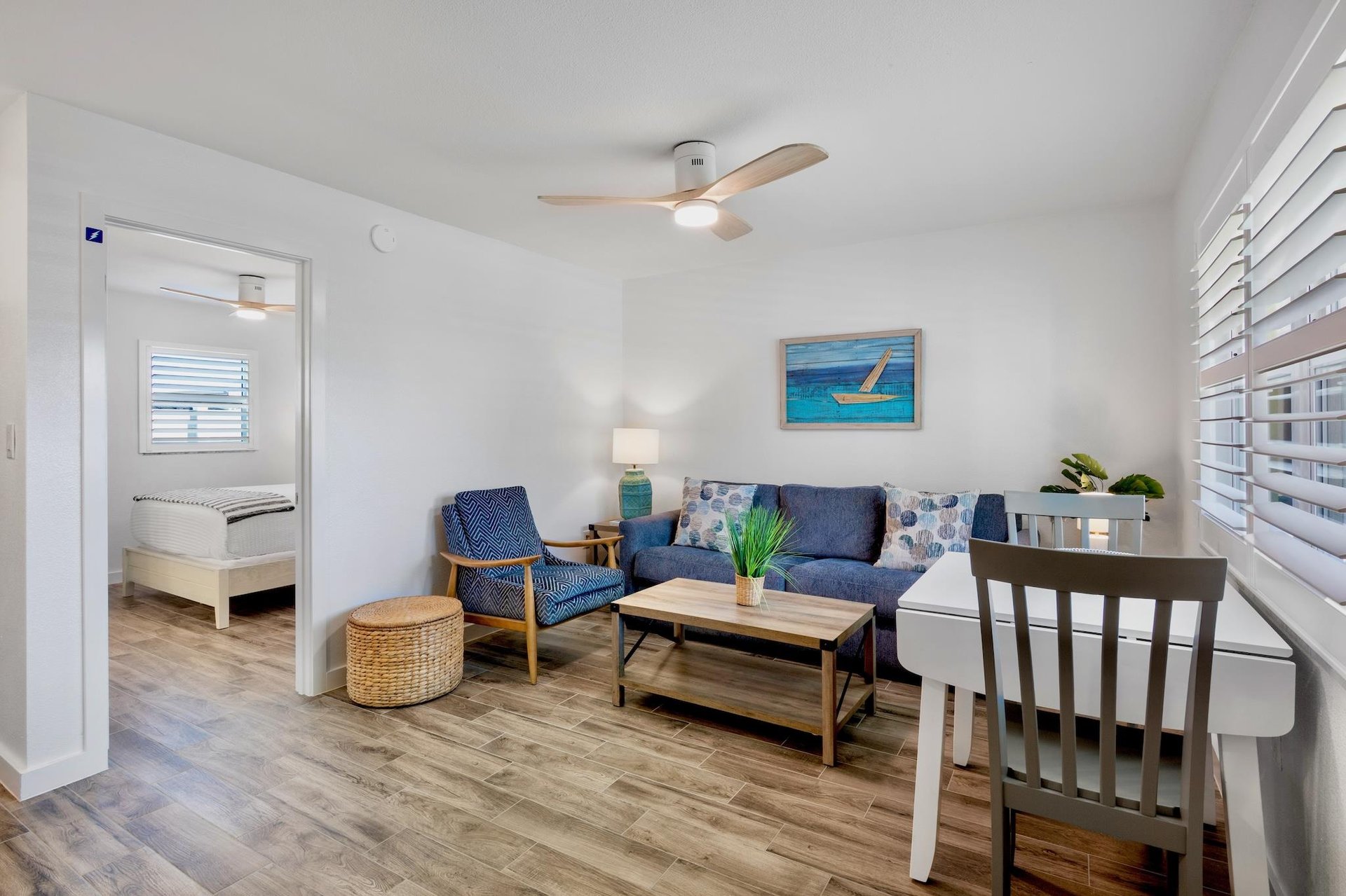 Living Area  Queen Sleeper Sofa