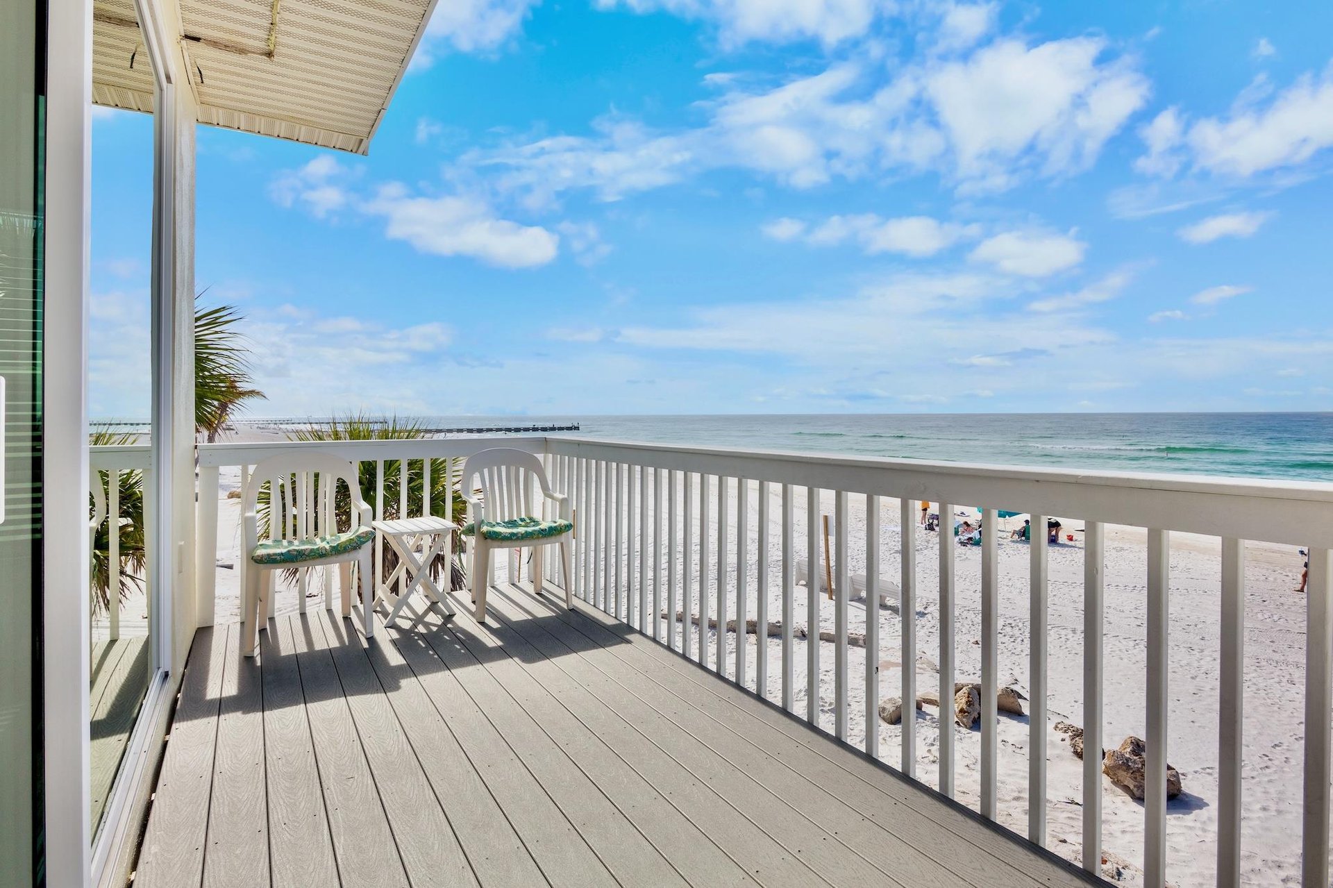 Private balcony