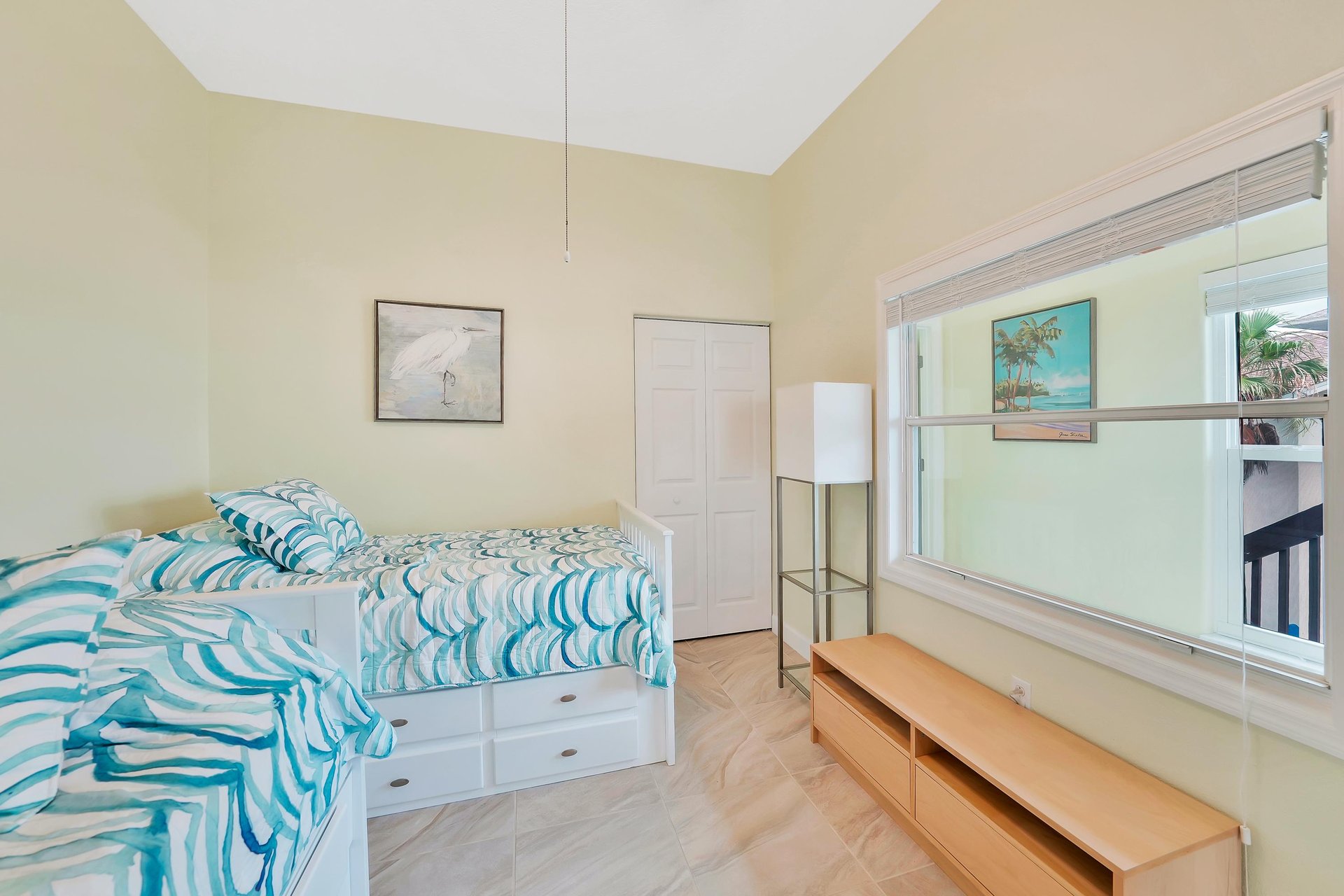 Second Bedroom, One Twin Trundle and One Twin Bed