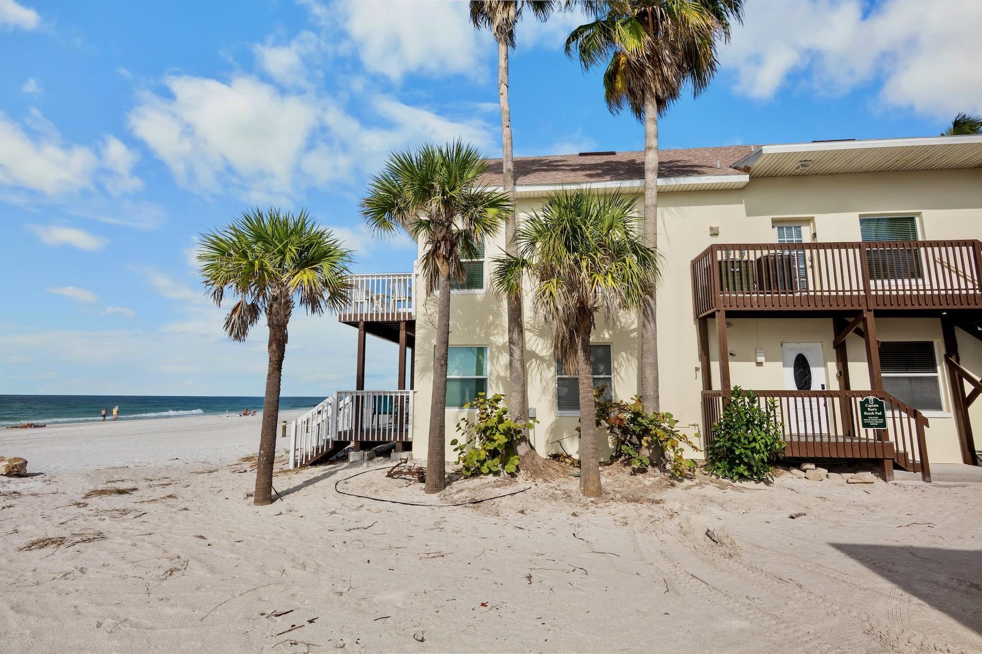 Beachfront property  Capri Condo D by Anna Maria Vacations