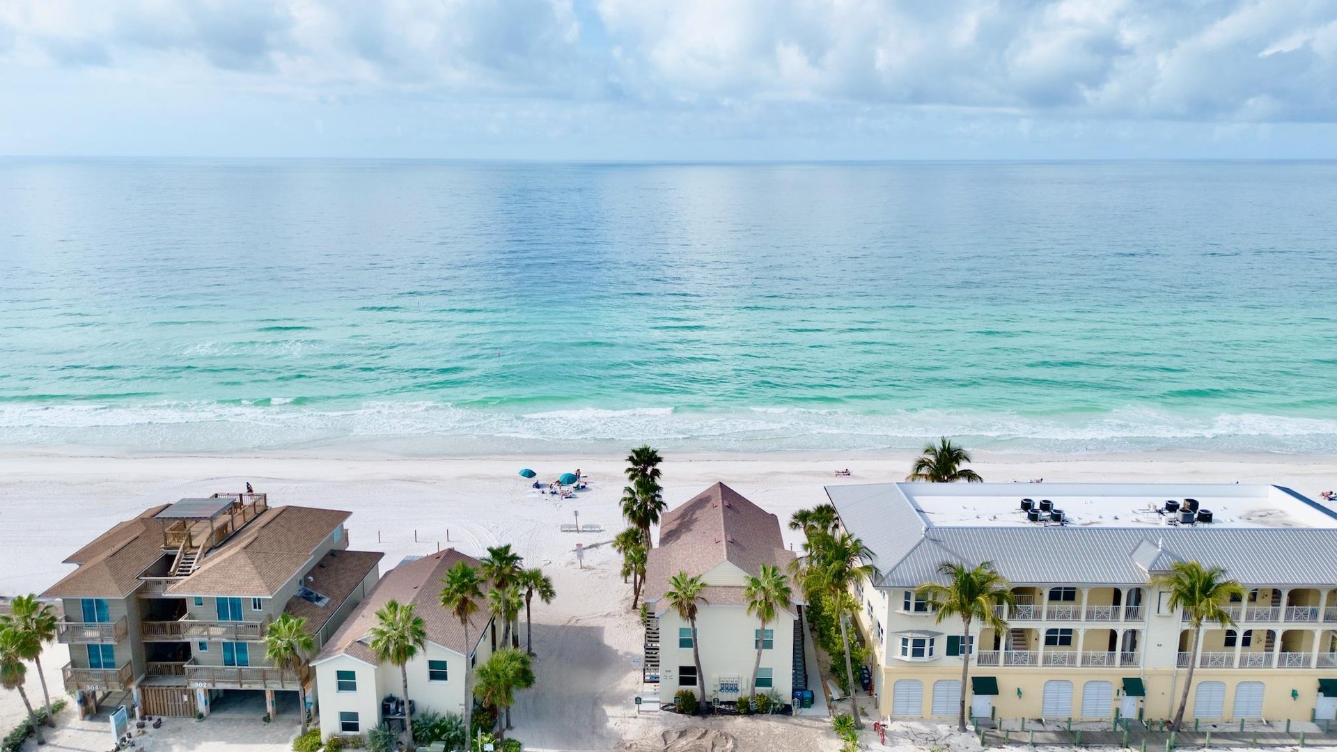 Beachfront property  Capri Condo D by Anna Maria Vacations
