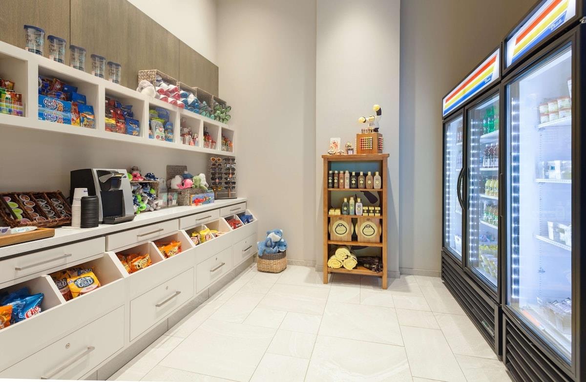 The Hilton Garden Inns snack bar