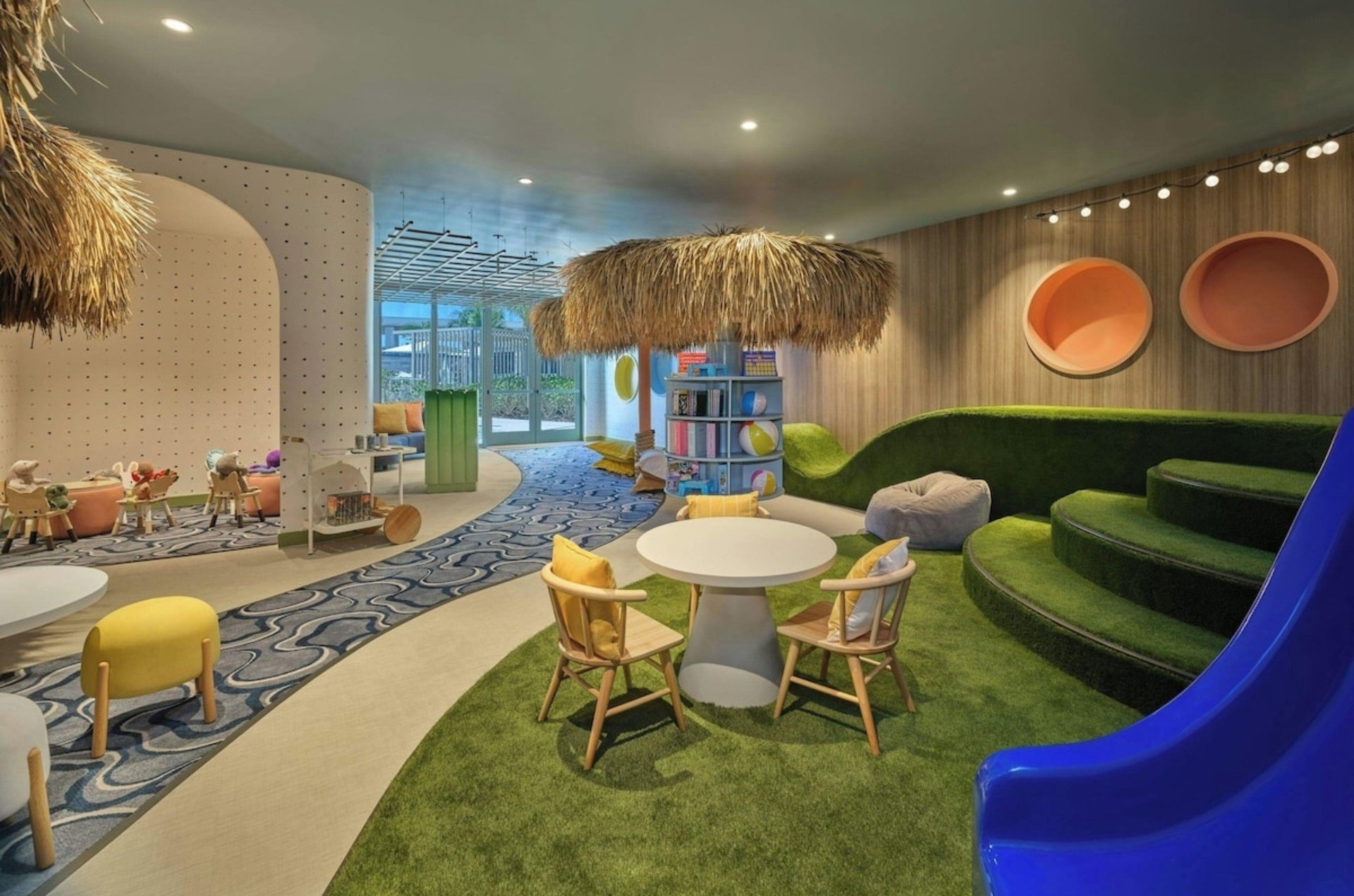 The childrens playroom at The St. Regis Longboat Key Resort on Anna Maria Island
