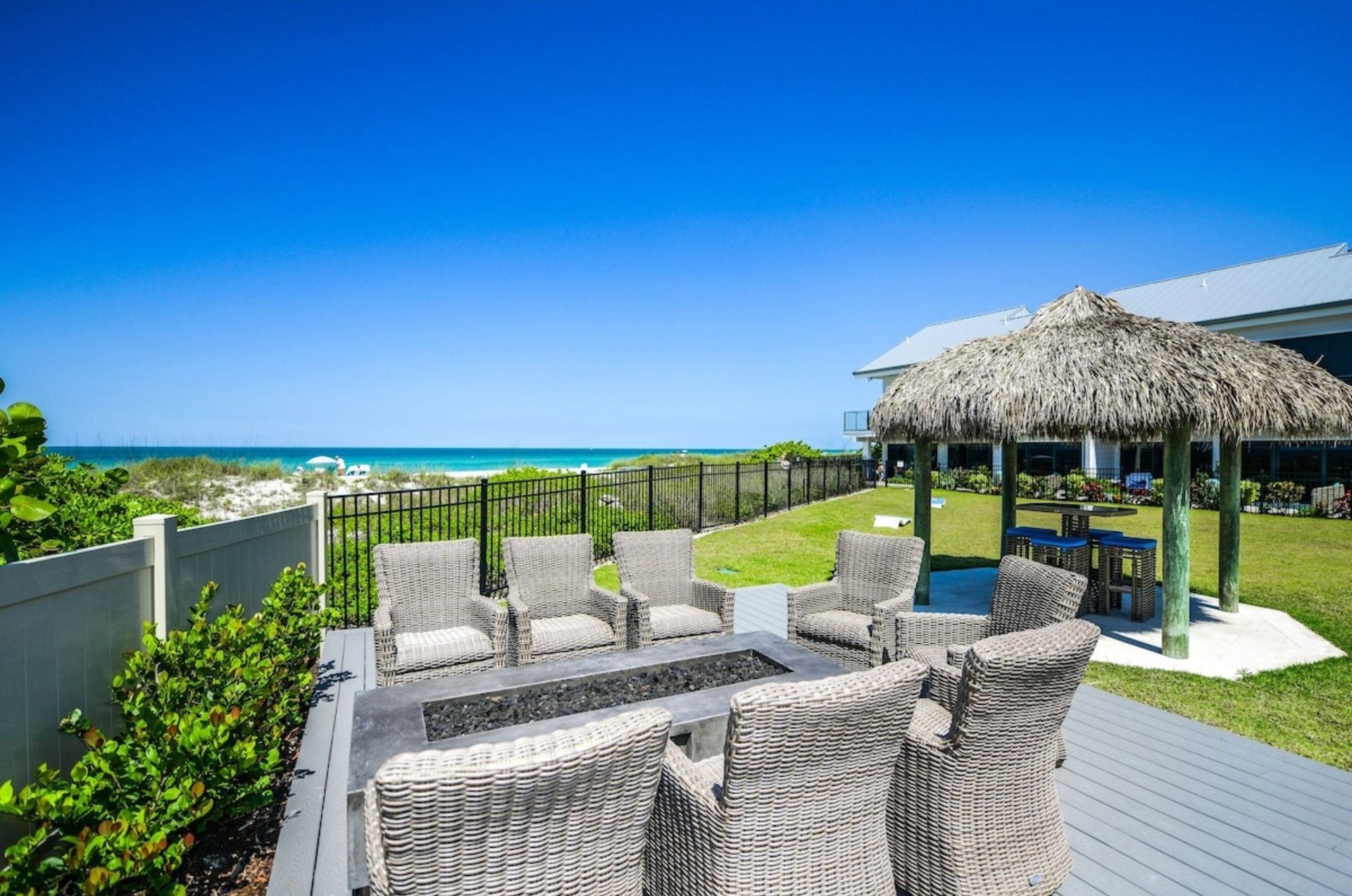 The outdoor chessboard and games