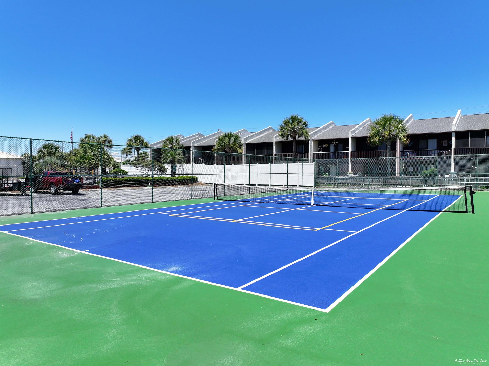 The tennispickleball courts were resurfaced and painted in spring of 2025.