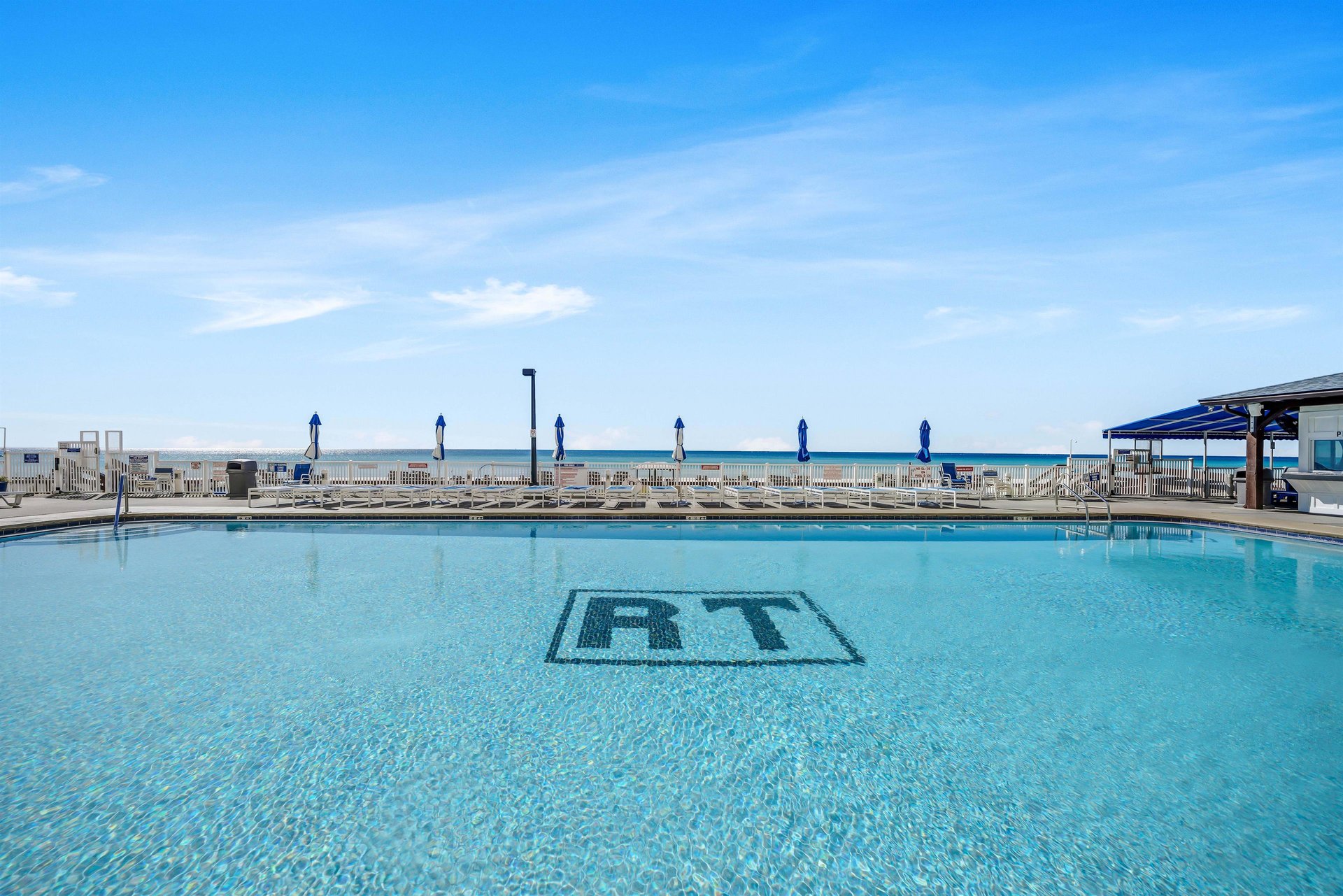 Cool off in one of Regency Towers gulf front swimming pools, one of which is seasonally heated.