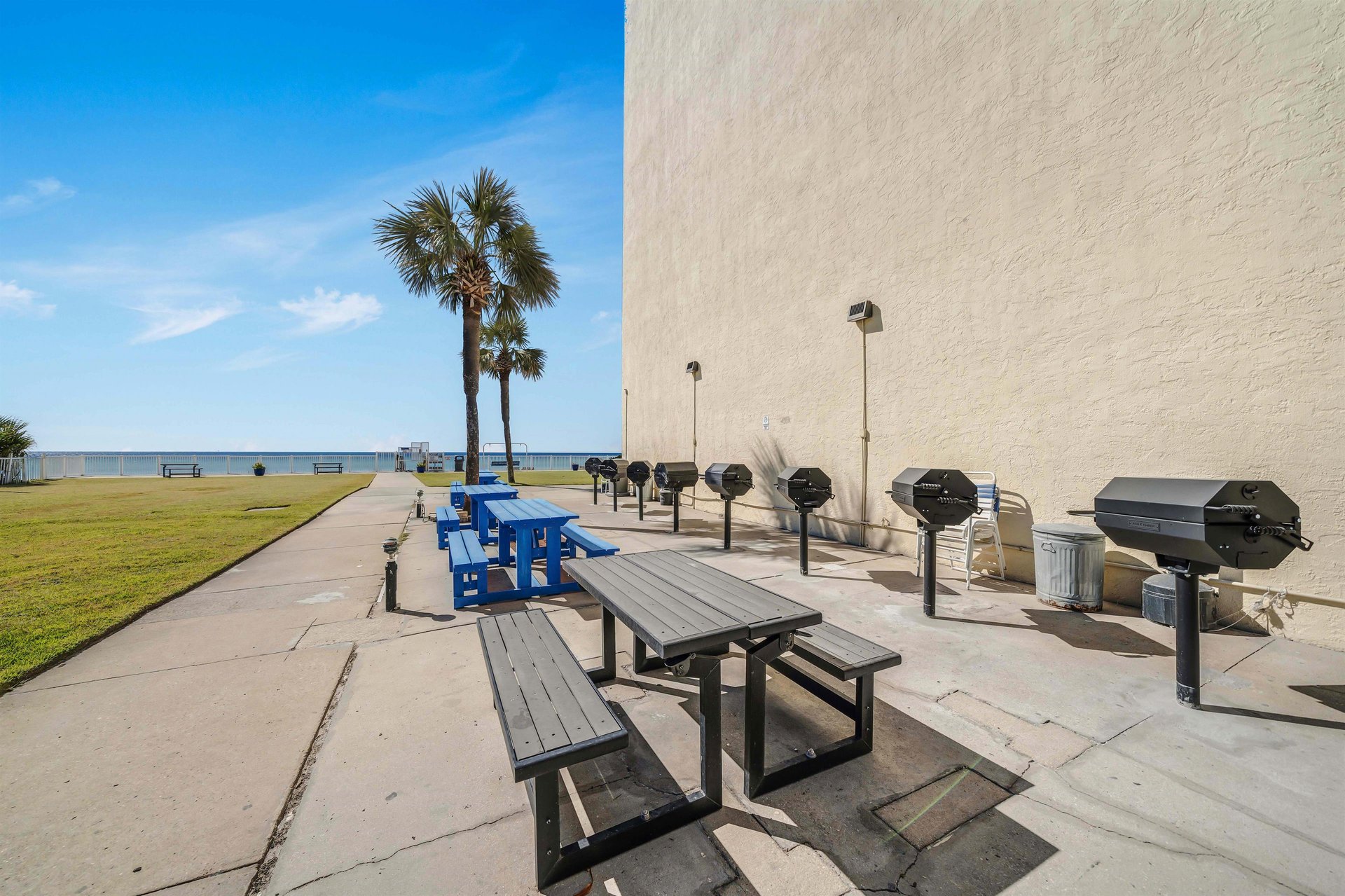 What could be better than grilling at the beach