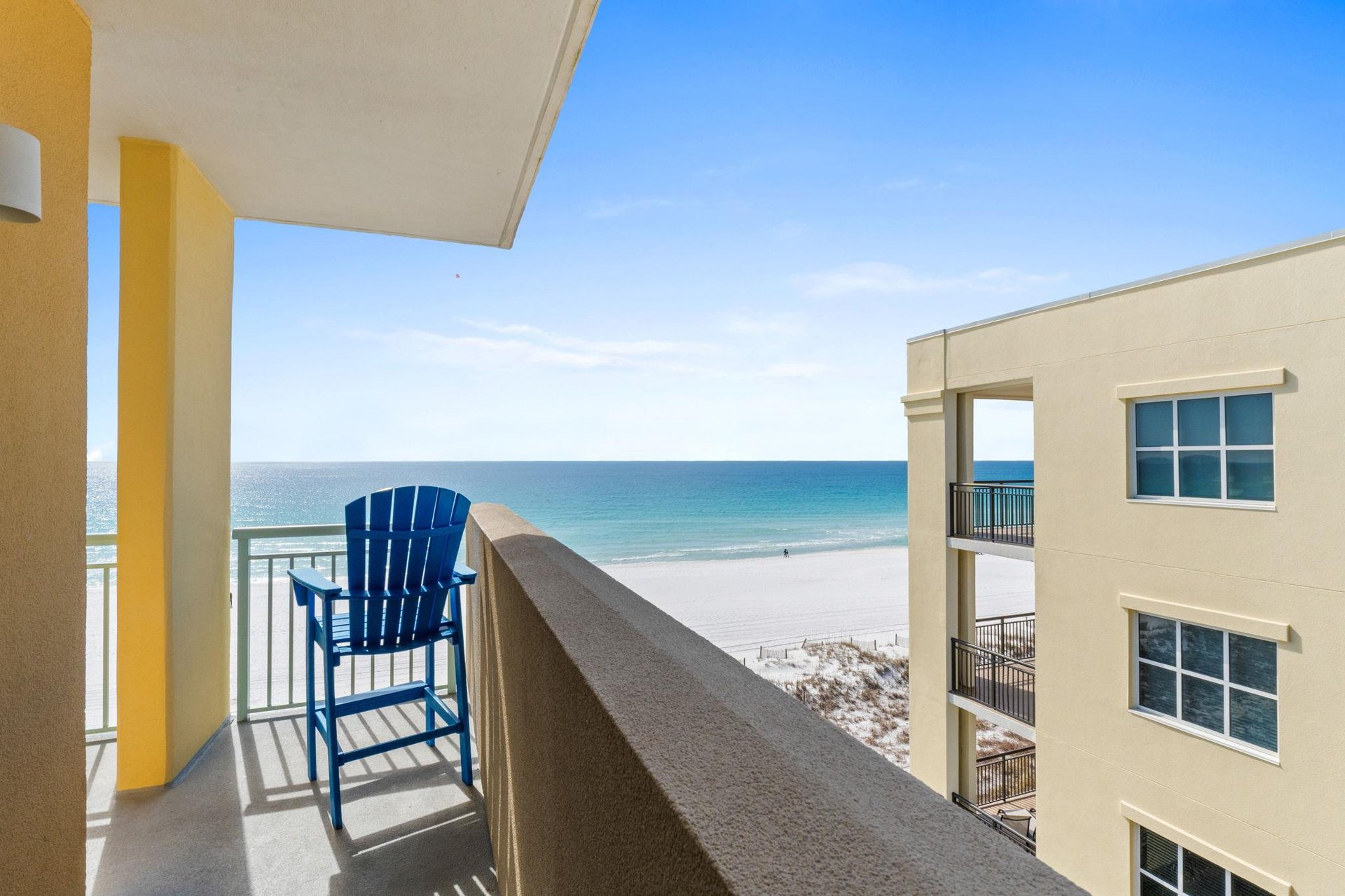 Corner unit equals more balcony space