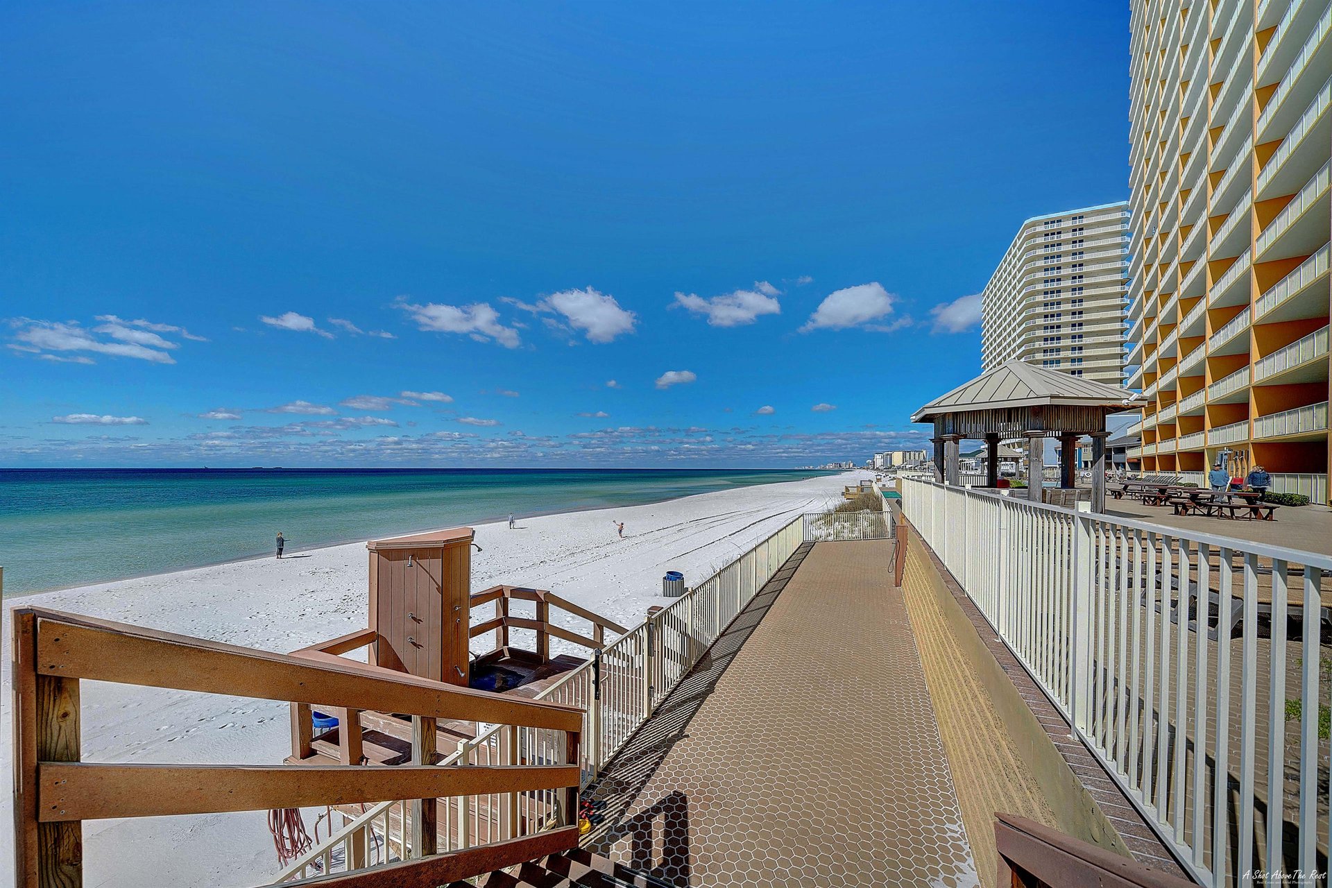 Treasure Island offers guests easy access to the beach.