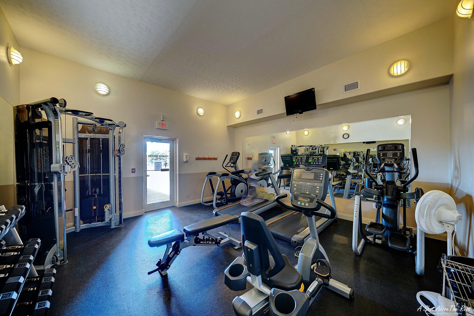 Stay in shape with Treasure Islands fitness center