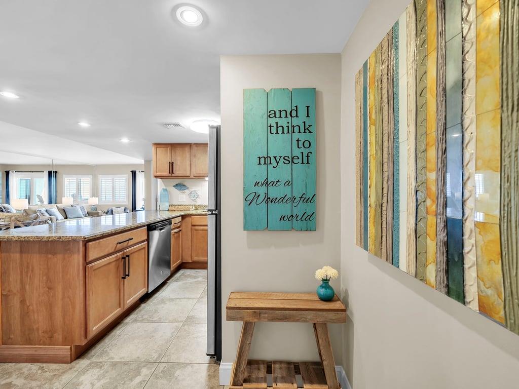 Unit Entrance to Kitchen