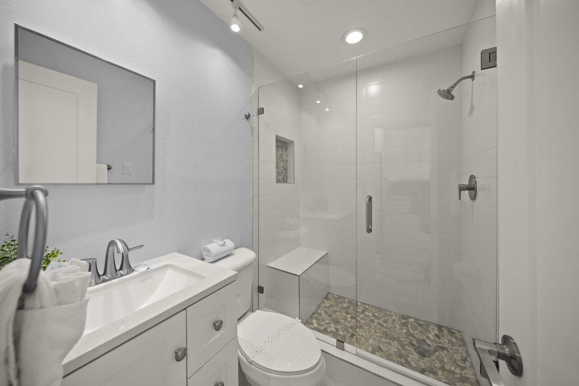 Unwind in your spalike ensuite featuring a rainfall shower, soaking tub, and modern finishes that create your perfect retreat.