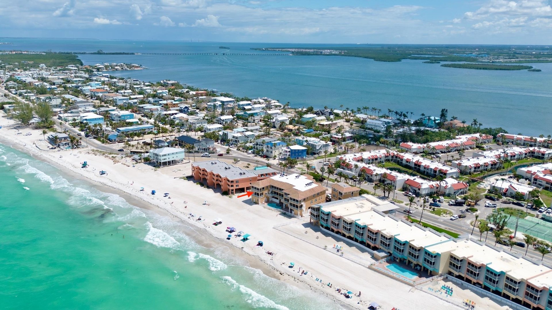 Direct beachfront access