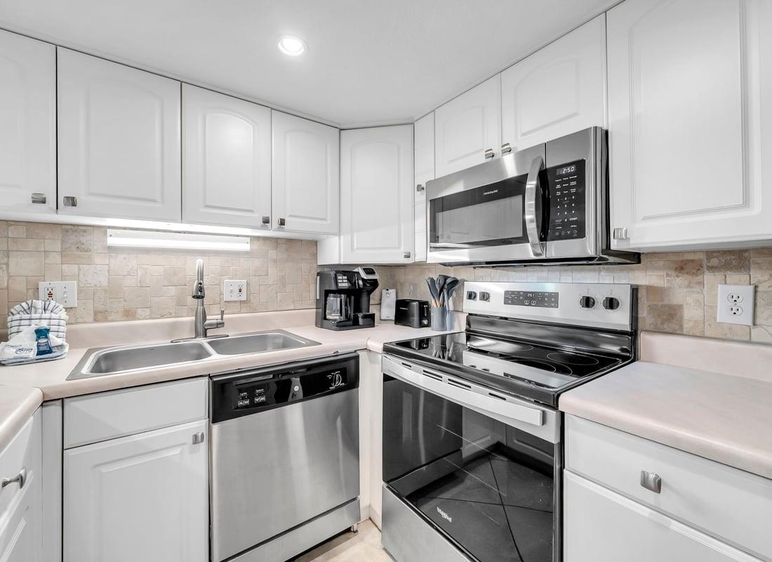 Kitchen with Stainless Appliances