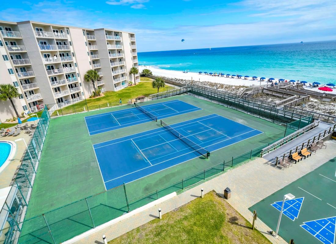 Balcony View of TennisPickleball Courts
