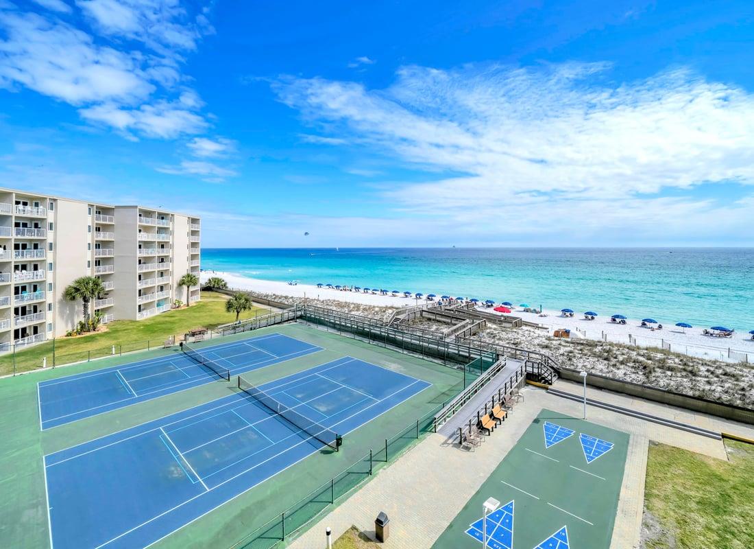 Balcony View of TennisPickleball Courts