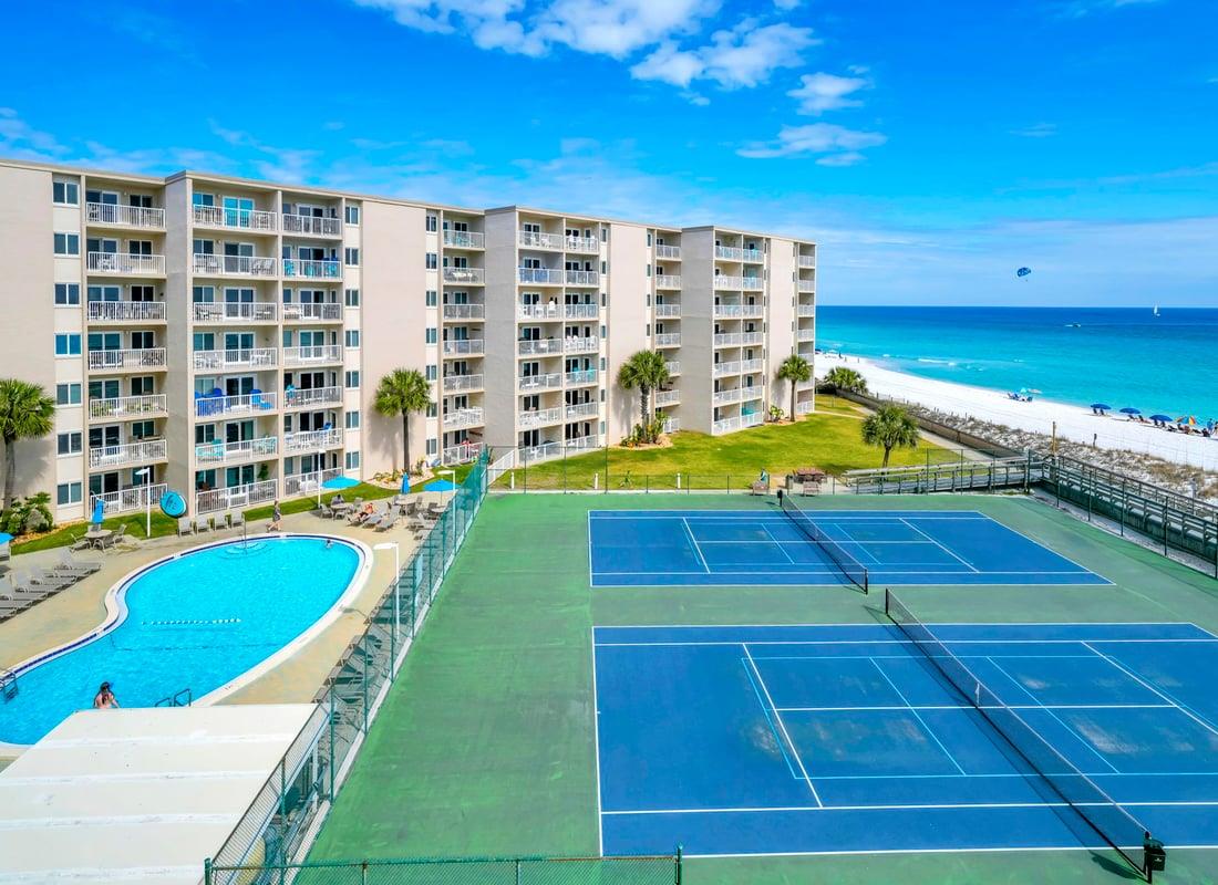 Balcony View of TennisPickleball Courts