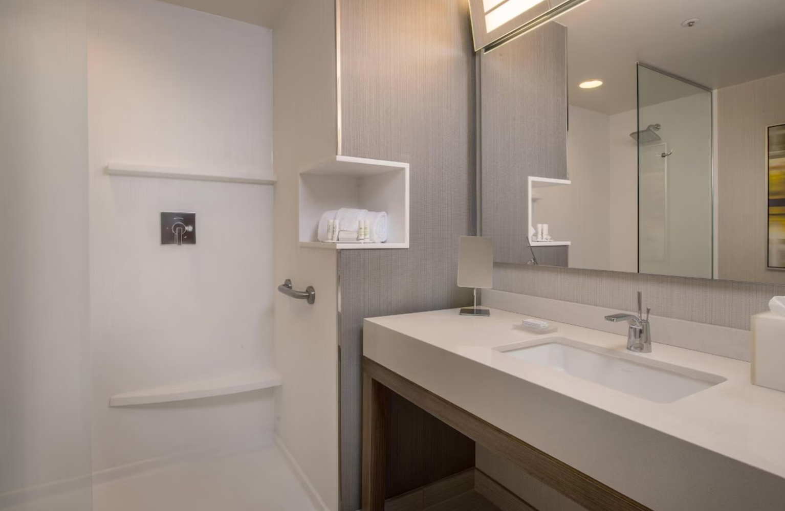 Sundrift Inn updated bathroom Fort Walton Beach Florida