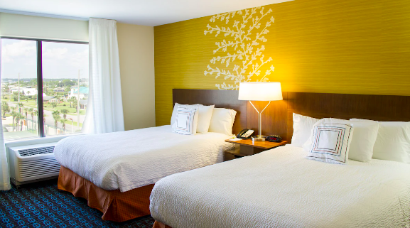 Wavecrest Lodge standard 2 bed room