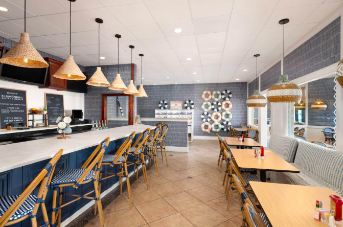 Dining room at Wyndham Garden in Fort Walton Beach, Florida