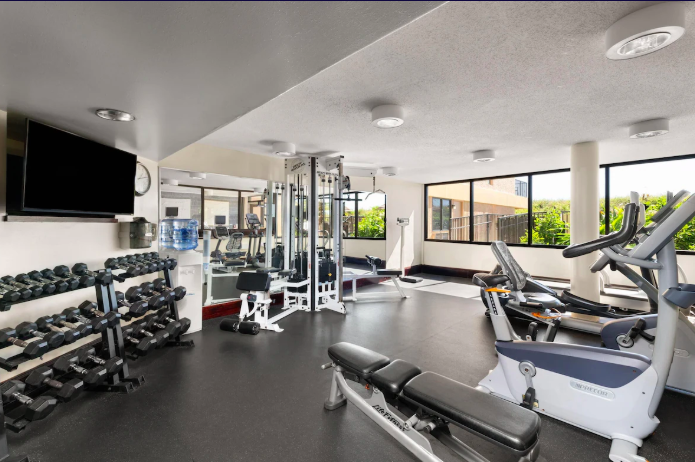 Fitness center at Wyndham Garden in Fort Walton Beach, Florida