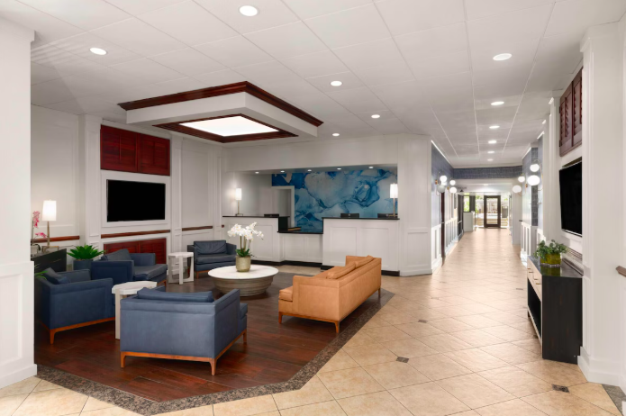 Lobby at Wyndham Garden in Fort Walton Beach, Florida