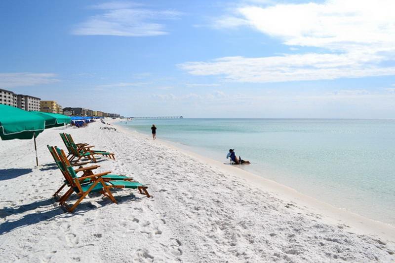 Beach at Wyndham Garden in Fort Walton Beach, Florida