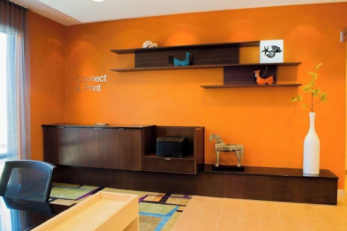 Lobby at Wavecrest Lodge in Fort Walton Beach, Florida