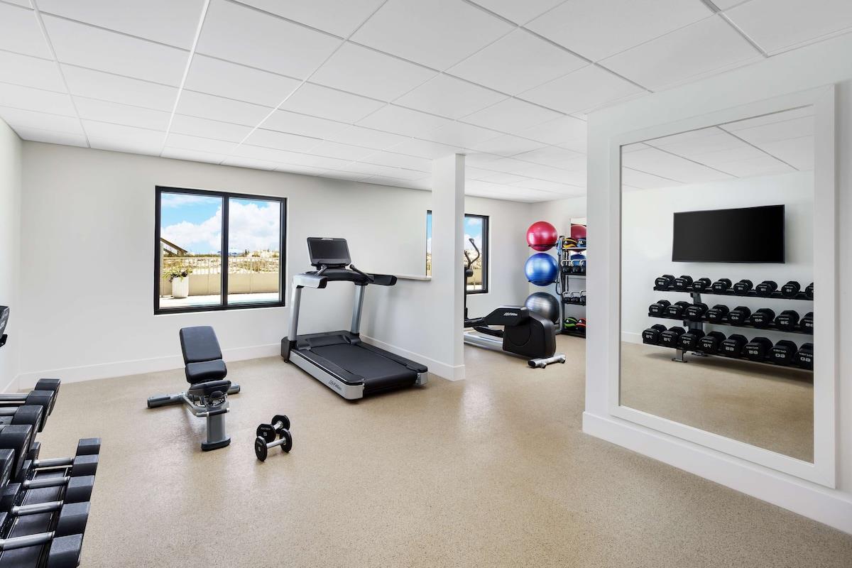 Fitness center at Beal House Hotel at Fort Walton Beach, Florida