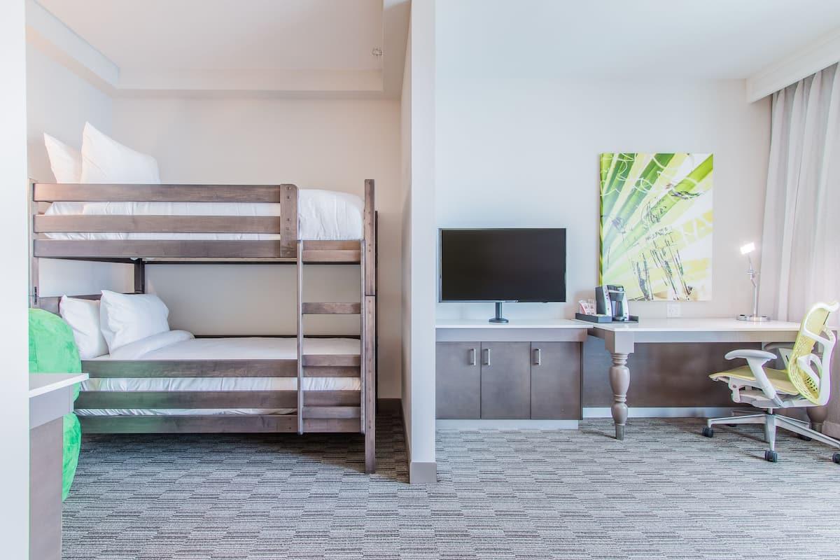Bunk room at the Hilton Garden Inn in Fort Walton Beach, Florida