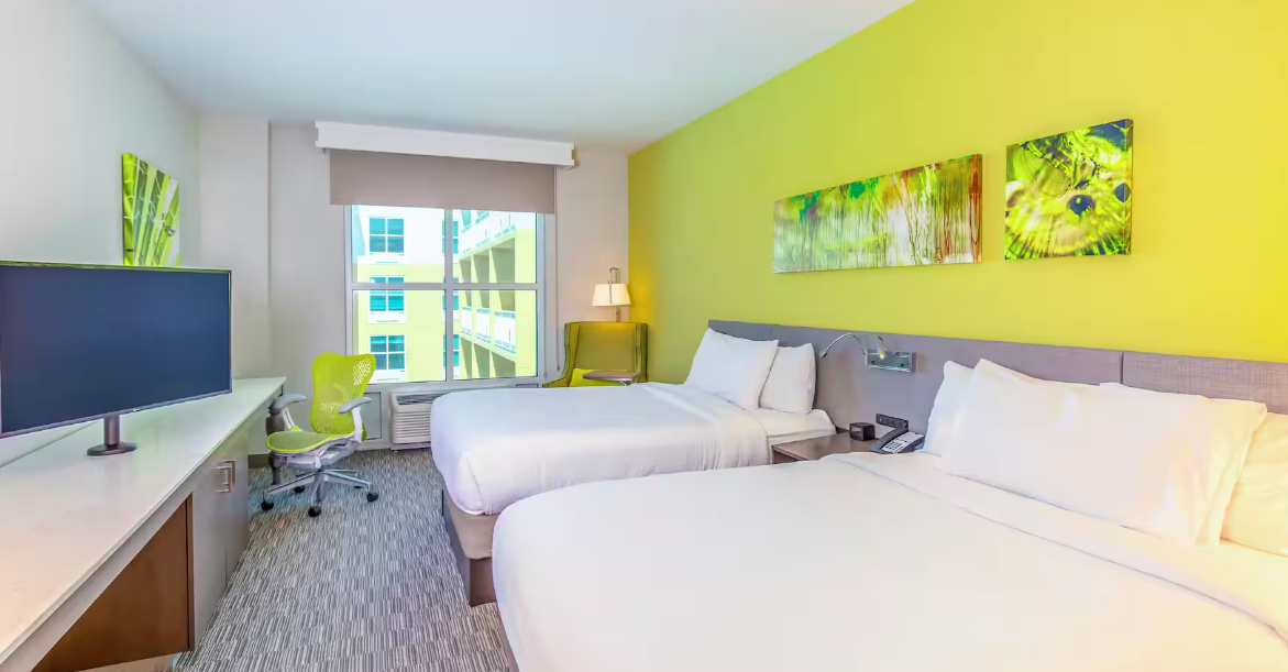 Room at the Hilton Garden Inn in Fort Walton Beach, Florida