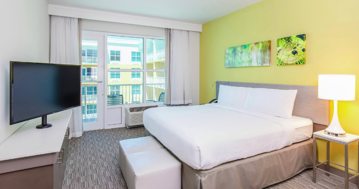 Room at the Hilton Garden Inn in Fort Walton Beach, Florida