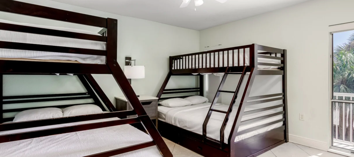 Bunk room at The Island Resort in Fort Walton Beach, Florida
