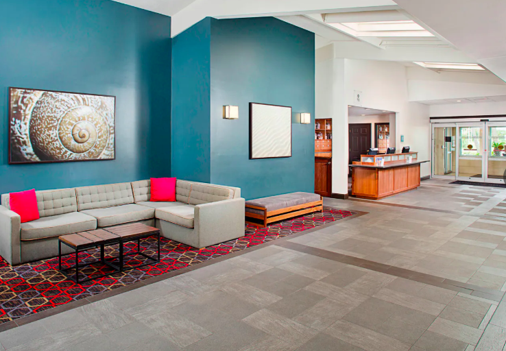 Lobby at Four Points by Sheraton at Fort Walton Beach, Florida