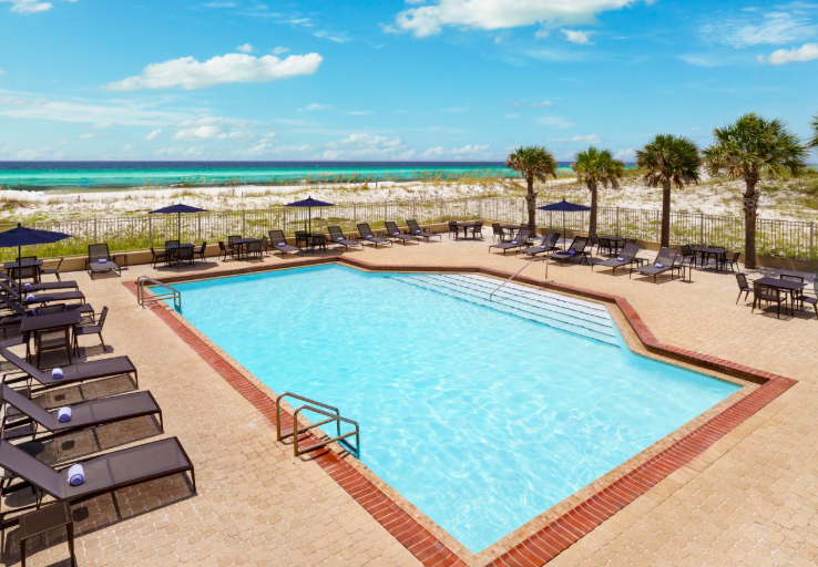 Pool at Four Points by Sheraton at Fort Walton Beach, Florida