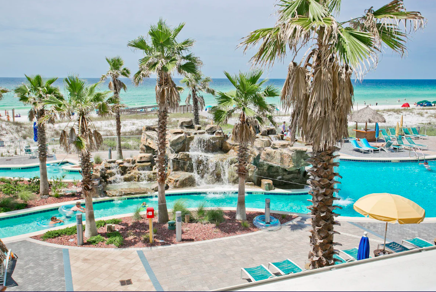 Pool at Holiday Inn Resort at Fort Walton Beach, Florida
