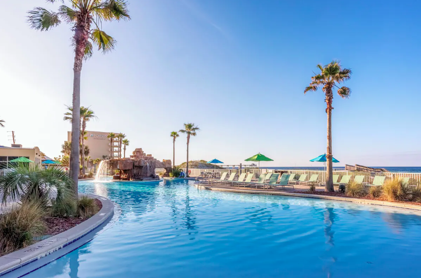 Pool at Holiday Inn Resort at Fort Walton Beach, Florida