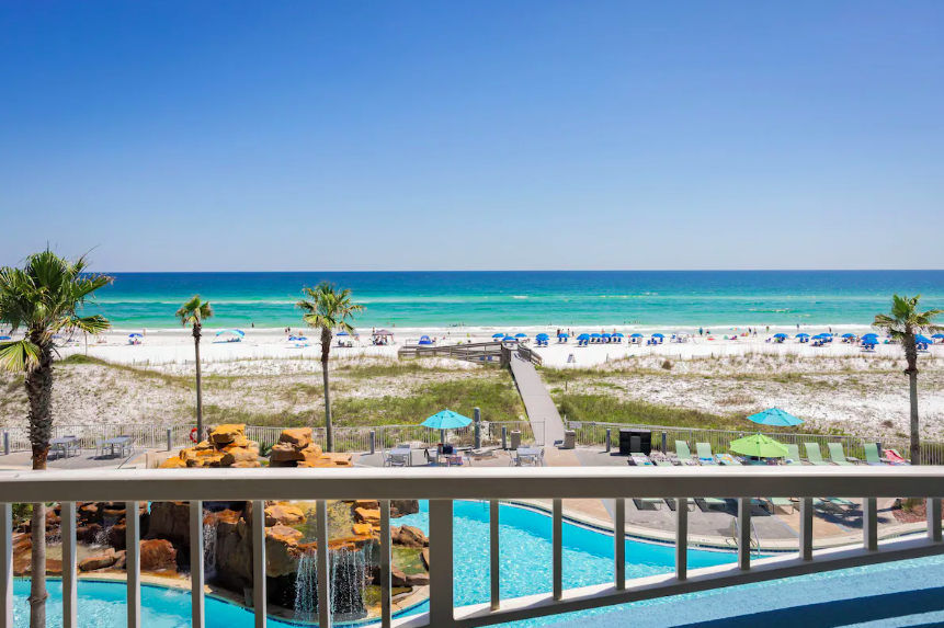 View at Holiday Inn Resort at Fort Walton Beach, Florida
