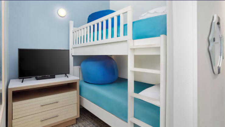 Bunk room at Holiday Inn Resort at Fort Walton Beach, Florida