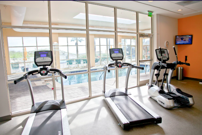 Fitness center at Holiday Inn Resort at Fort Walton Beach, Florida